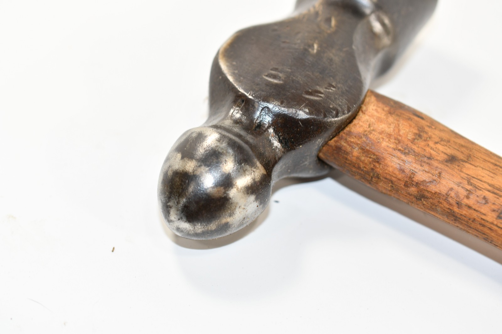 Vintage True Temper No. 1224 Ball Peen Hammer 24oz head 32oz total O243