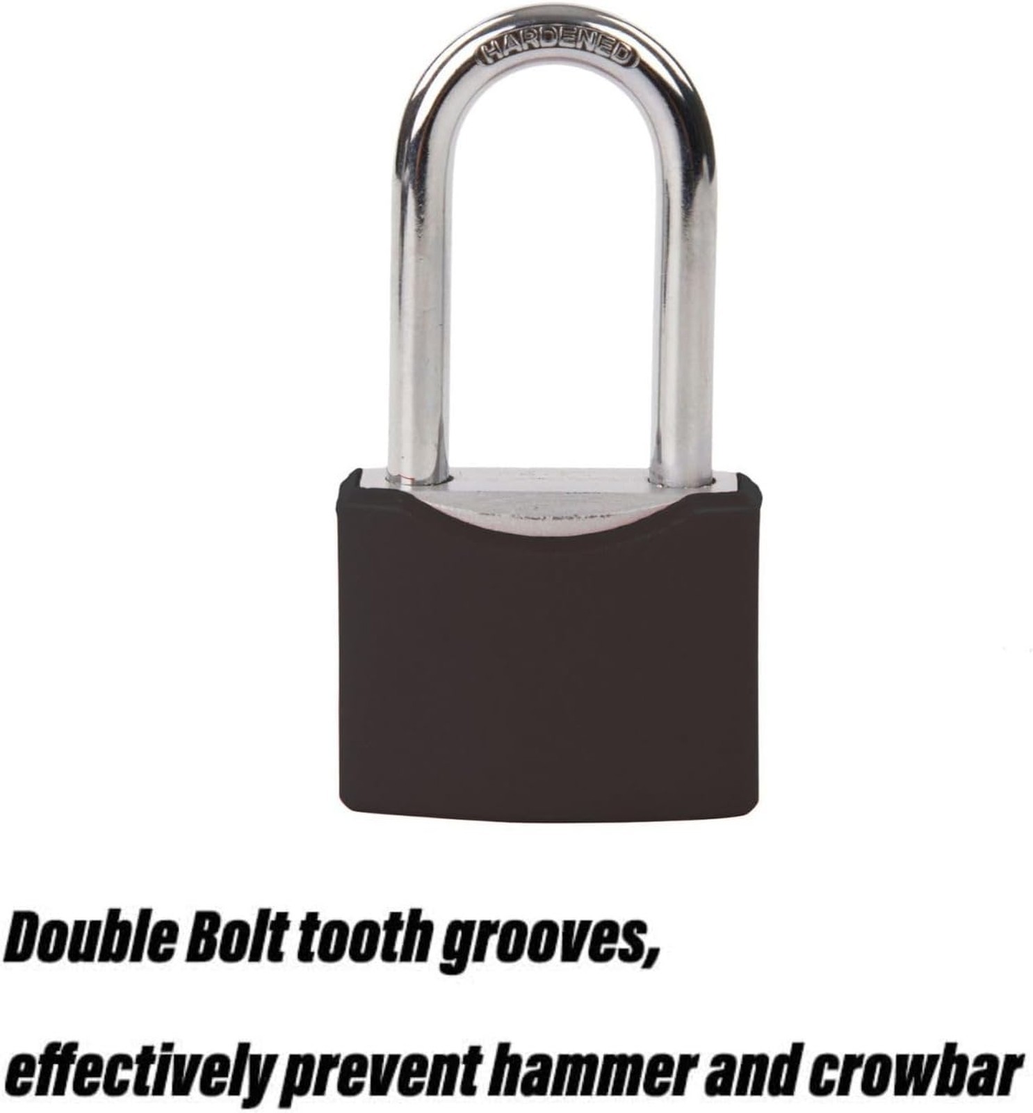 Heavy Duty Outdoor Padlocks Keyed Alike 1-9/16 Inch Solid Steel Weatherproof