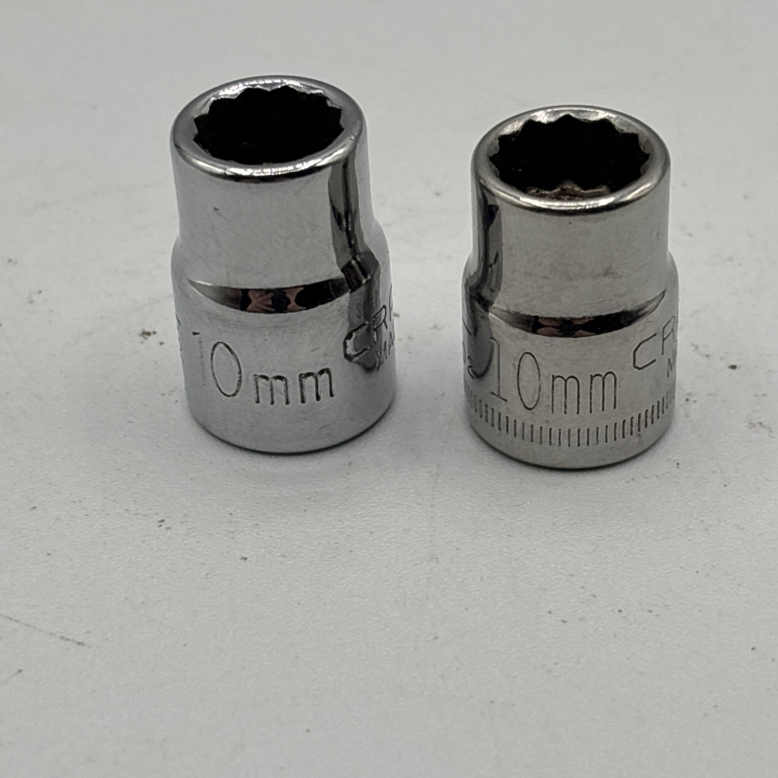 Craftsman 10 mm Metric 3/8″ Drive 12 Point Socket 44302, 2 Sockets, EE, G Series