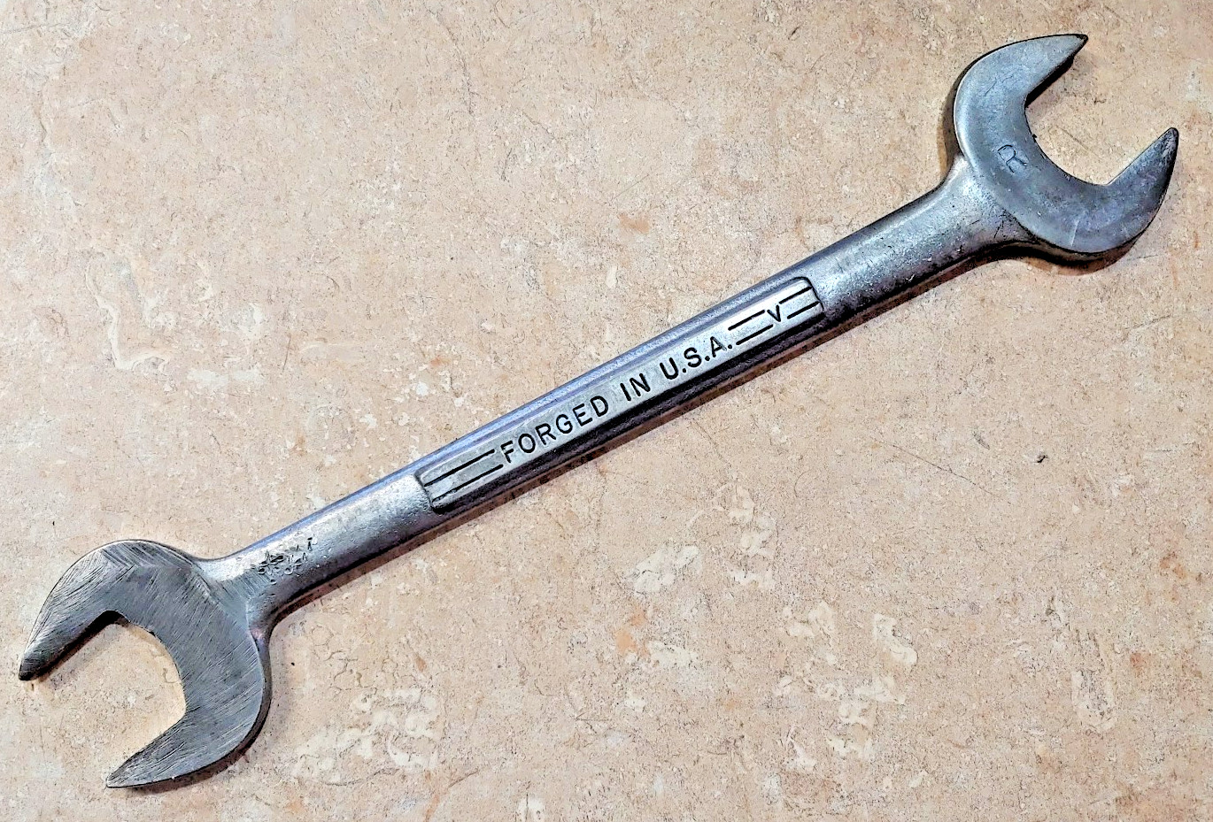 Vintage Craftsman USA 1-1/16″ x 1-1/8″ Double Open-End Wrench =V= Series