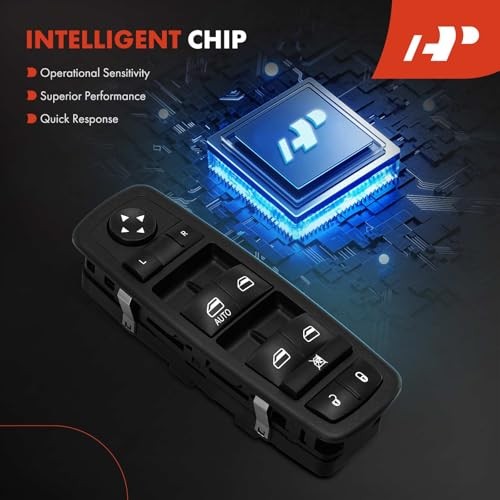14+6 Pins Master Power Window Switch Compatible with 2017 2018 2019 2020