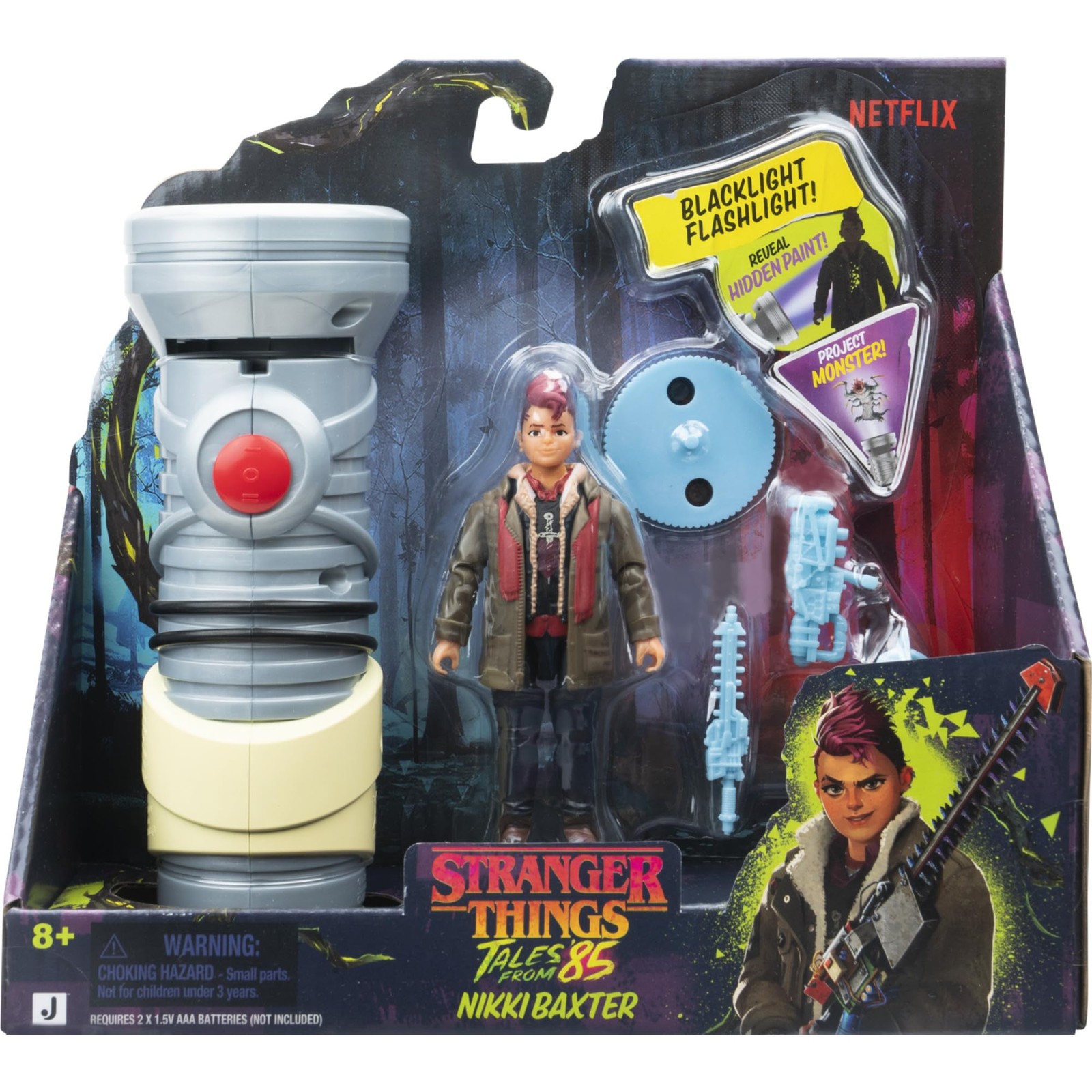 Jazwares Stranger Things: Tales from ‘85 HIC Flashlight – 5, Multicolor