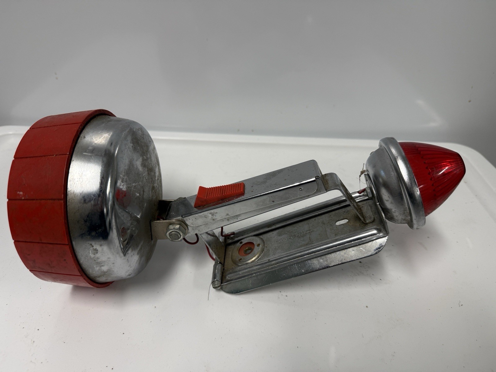 💙Rare Vintage Radon-Lite Bike Light Dual ~Untested