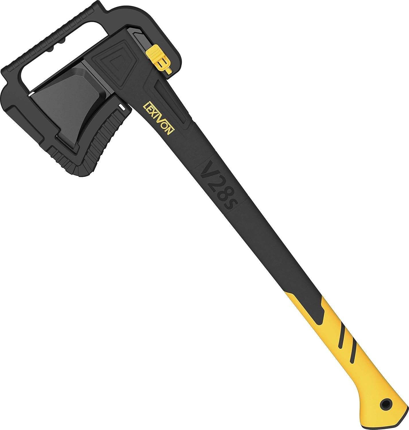 Master Splitting Axe 28-Inch, Reinforced Fiberglass, Sheath, Forged Carbon Steel