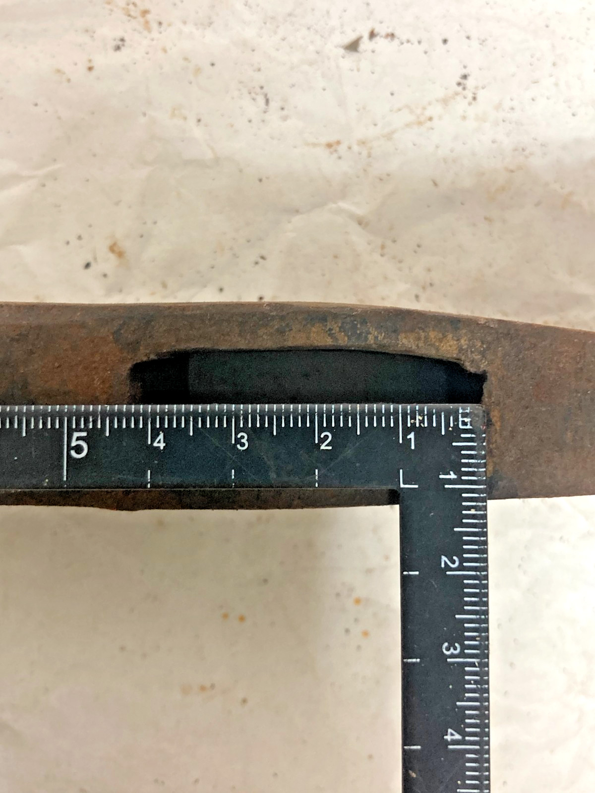 Traditional Japanese Axe Head 1010g Vintage Iron Woodworking Tool
