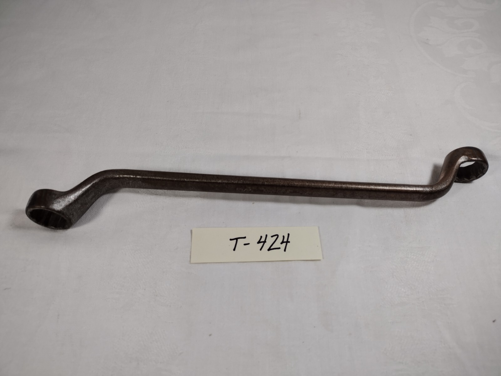 Vtg Williams Superrench USA 13/16 x 3/4” Offset Box End Wrench #8731 SAE 12 Poin