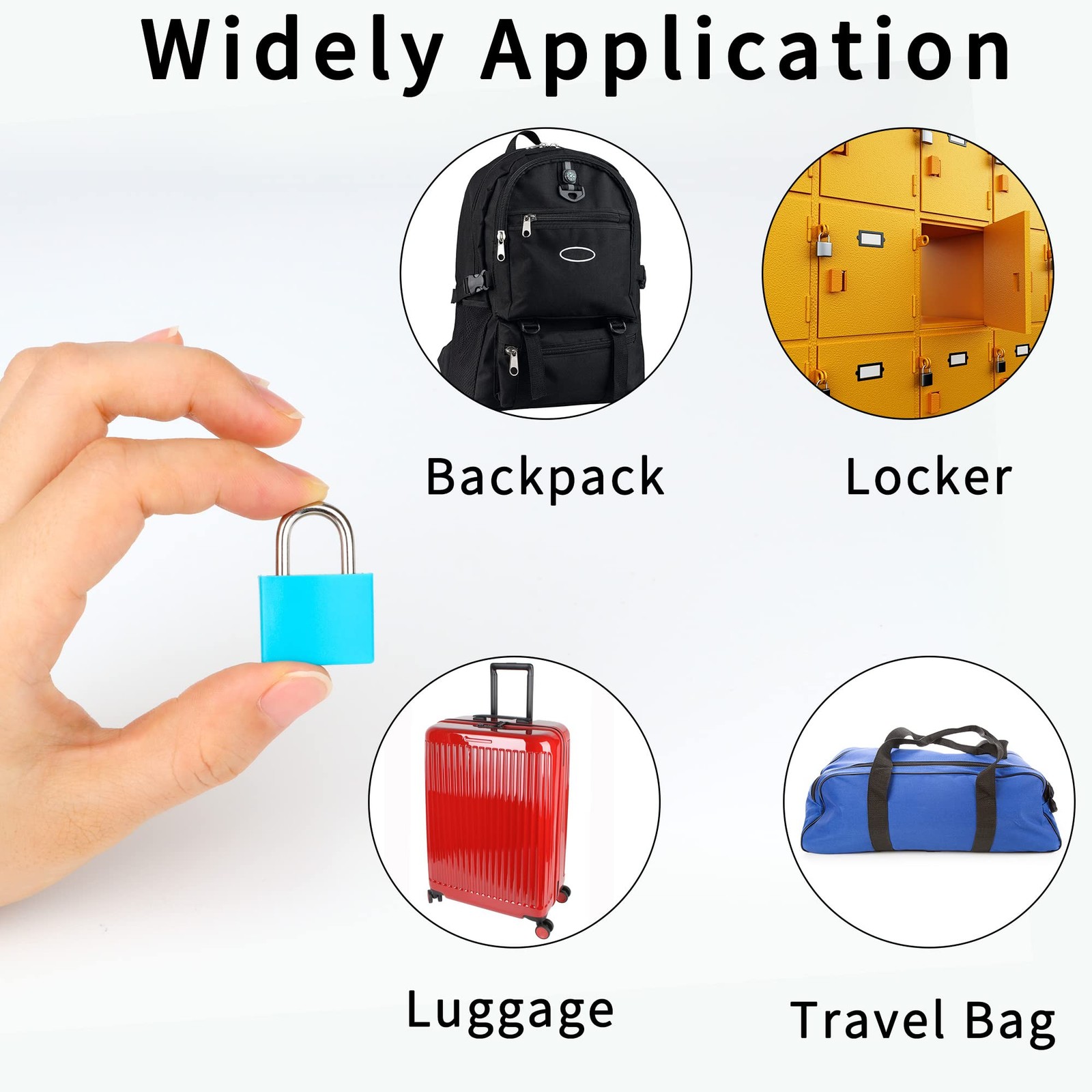 6 Pcs Suitcase Locks with Copper Keys Protect Your Belongings with ‘s Set of …