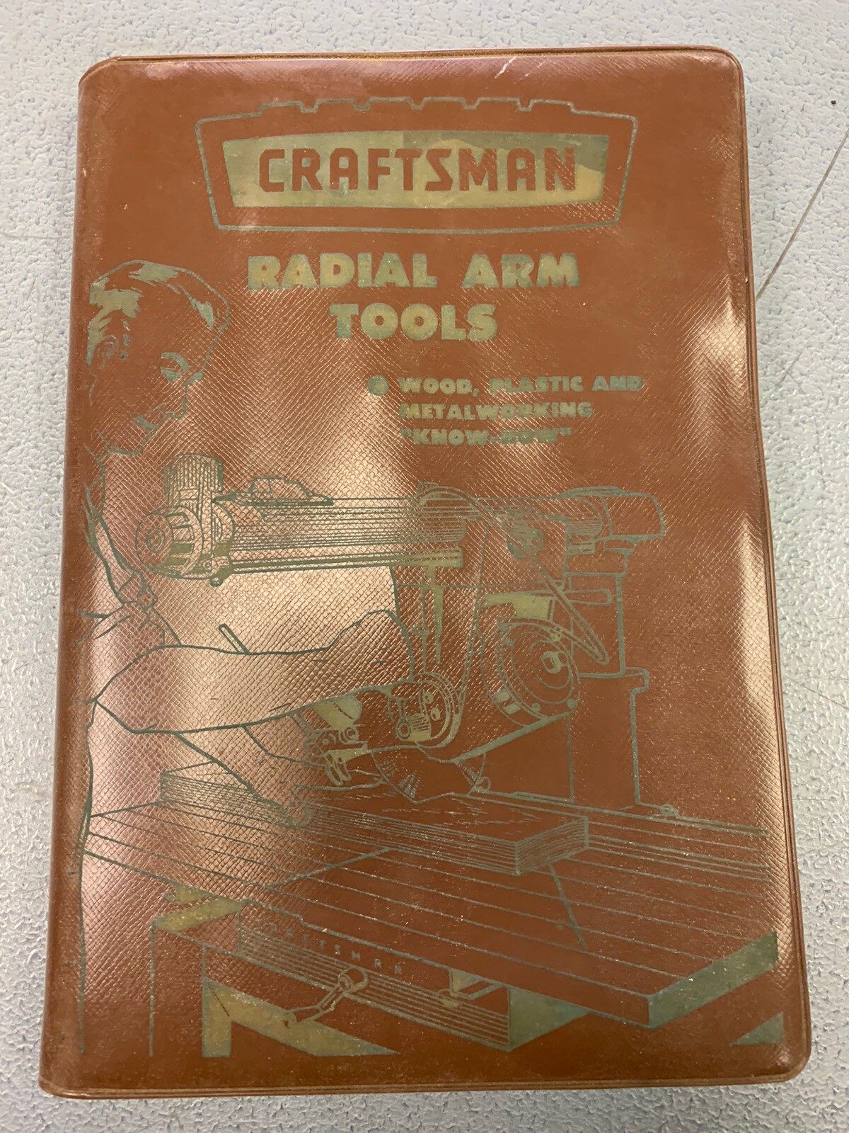 Vintage 1950’s Craftsman Radial Arm Tools 9” 10” Saw Manual