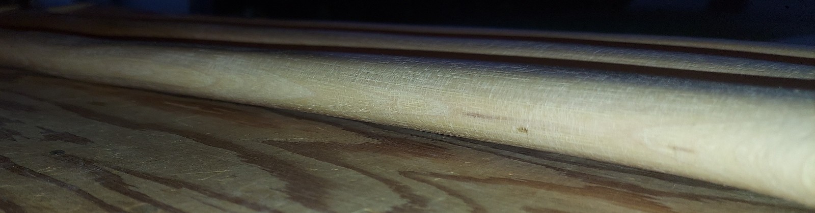 3 NOS Hickory Axe Handles B- grade