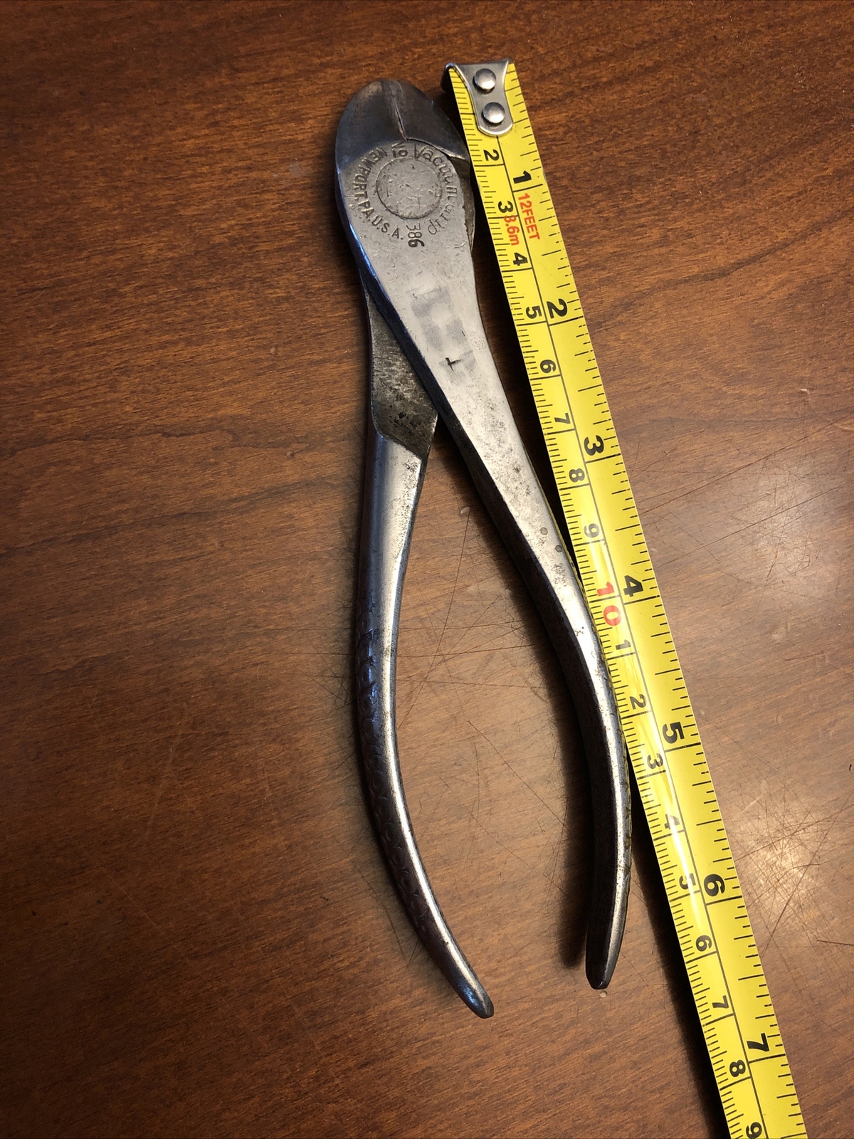 Vacuum Grip 6 1/4” Long Diagonal Cutting Cutter Pliers No 386