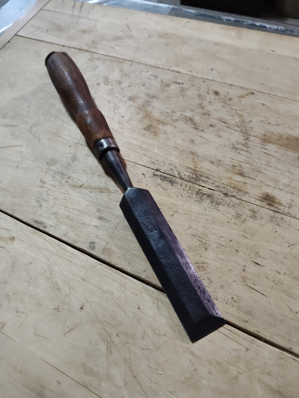 Vintage Steelcraft 1″ Beveled Edge Socket Chisel Made in USA