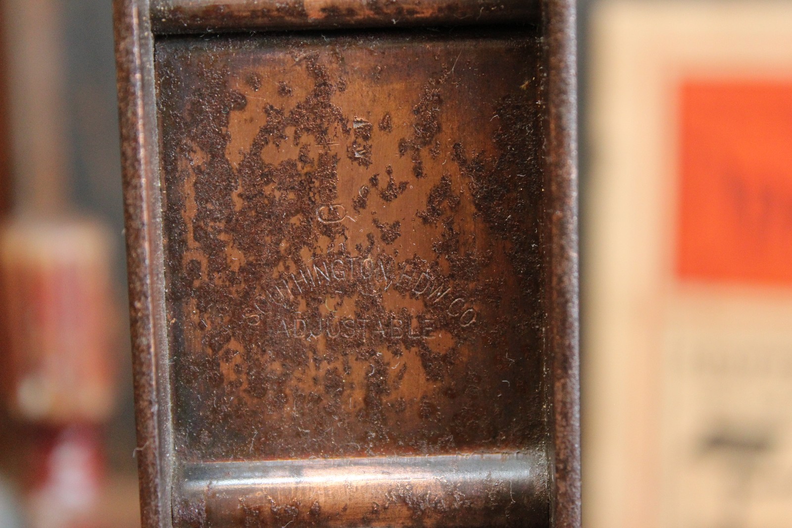 c.1880s Southington HDW Co Patent Pending Cast Iron Spirit Level Tool Stanley