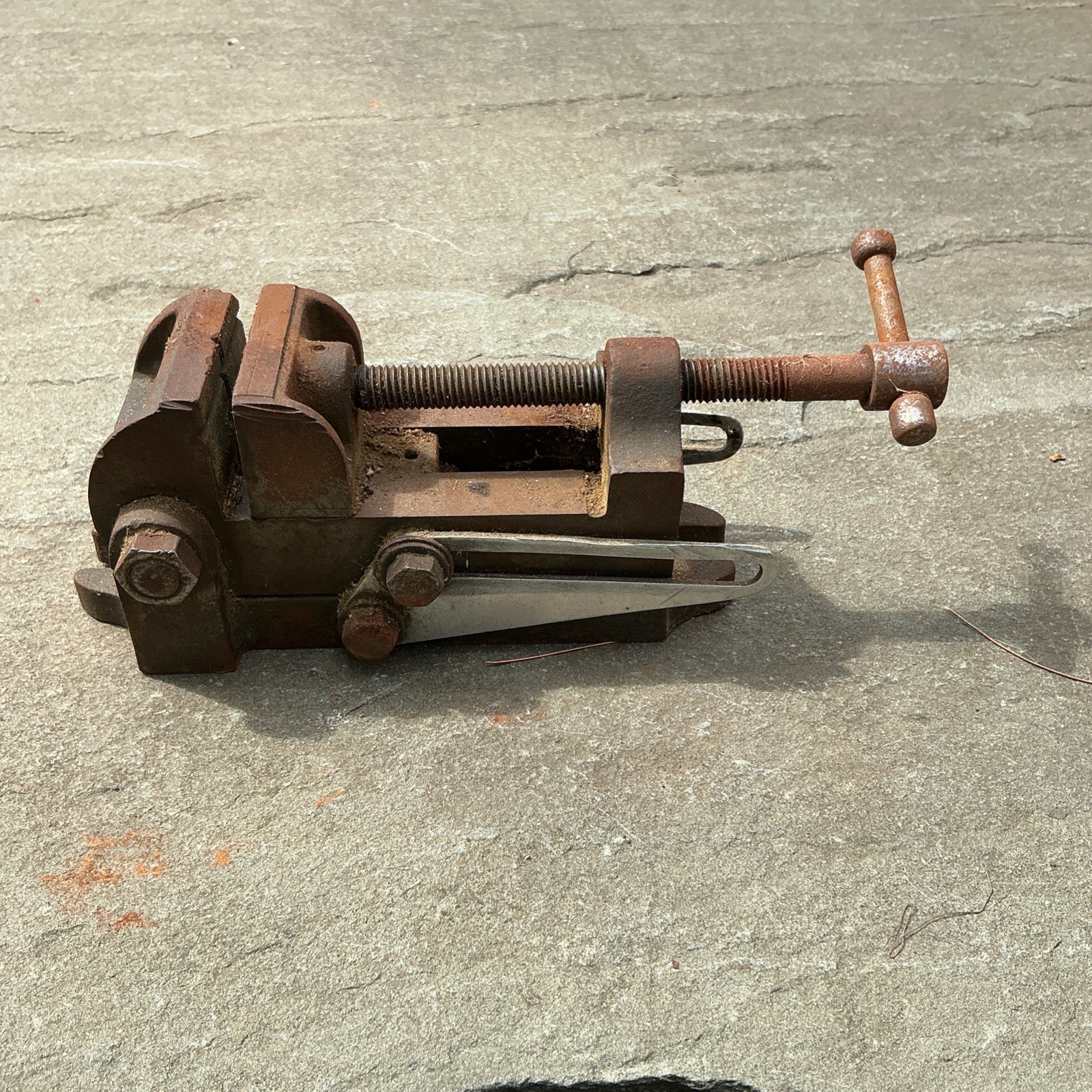 Vintage Craftsman Tilting Drill Press Machinist Vise Vice 2-1/2” USA