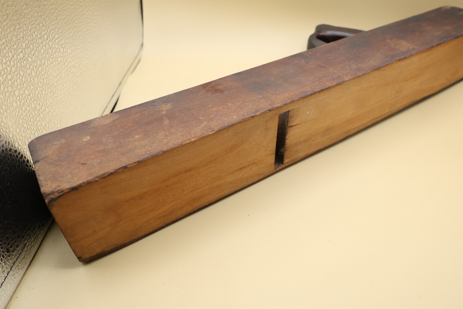 Vintage Wood Block Plane 21 inches long Wooden Plane Carpenter- No Brand