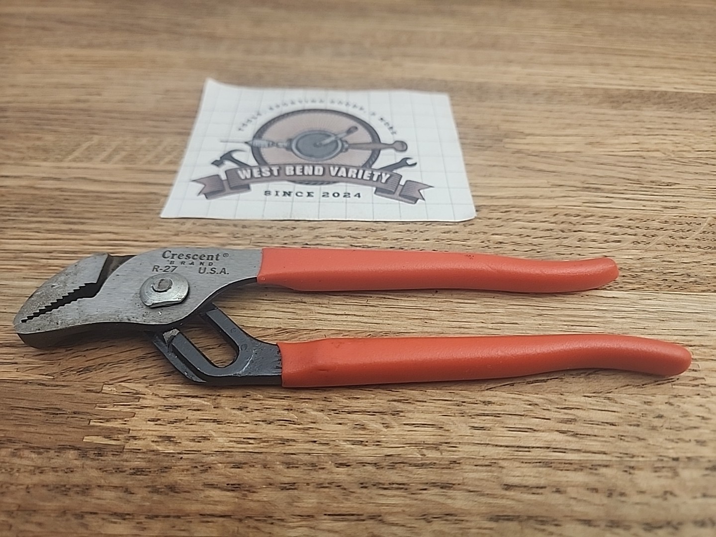 Vintage Crescent R-27, 7″ Tongue & Groove Pliers, Water Pump Pliers, Channellock