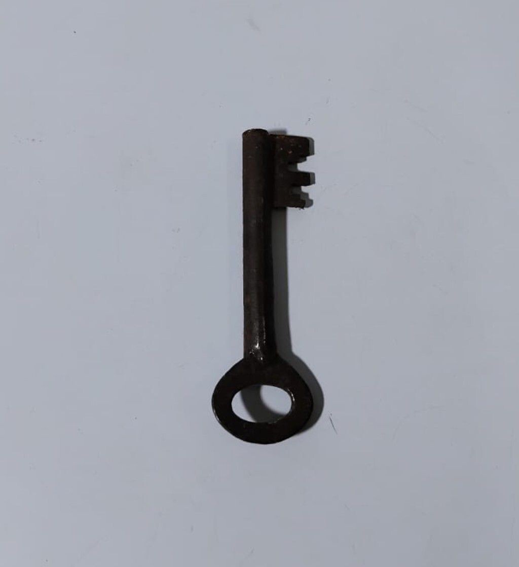 Safely Brass Lock and Key 7 Levers Vintage Padlock India
