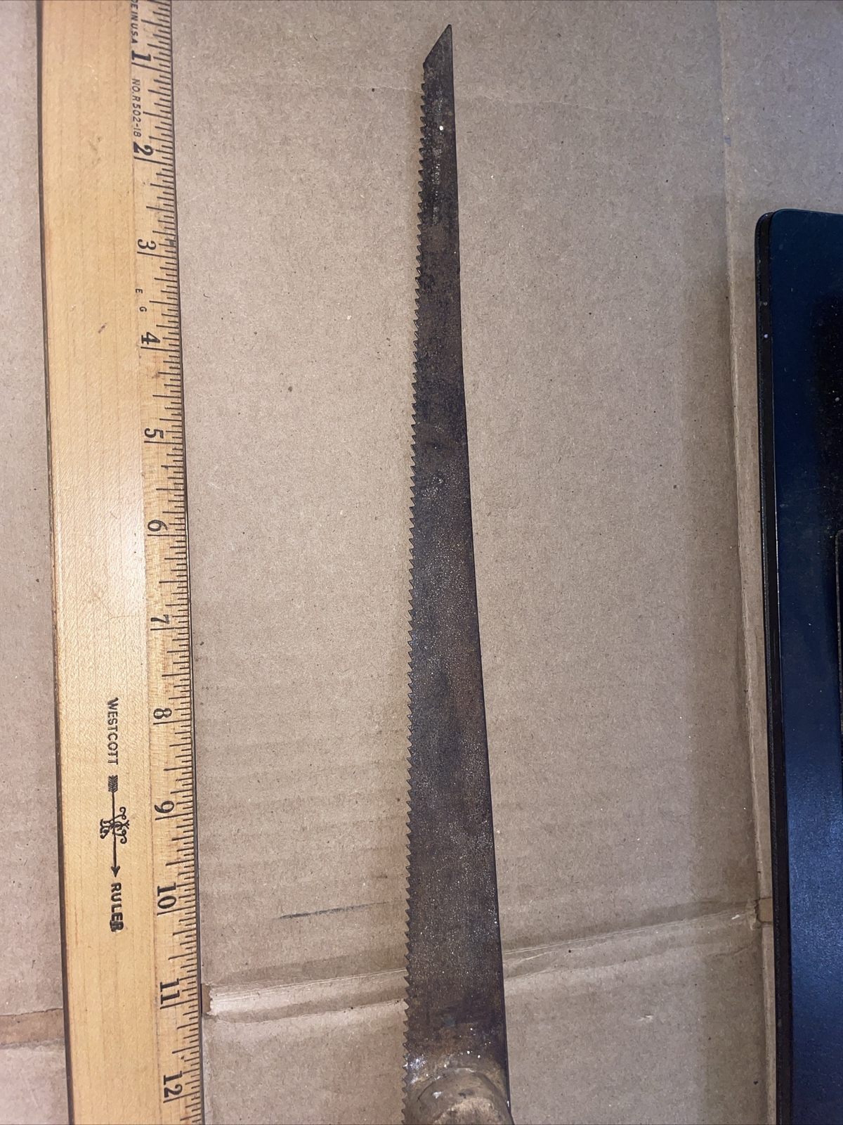 Vintage Keyhole Saw – Wood Handle -12 inch Blade – 17” Overall- See Photos !
