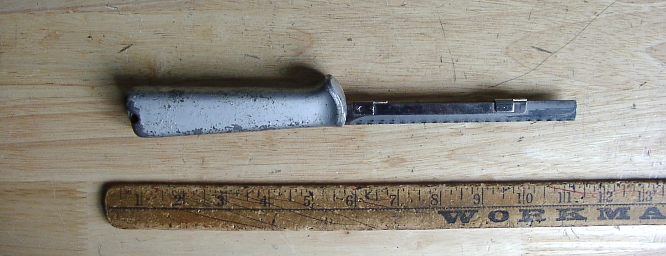 Vinatge Craftsman 9-35481 USA Alum. Handle Folding Hack Saw,10-7/16″ Long,VGC