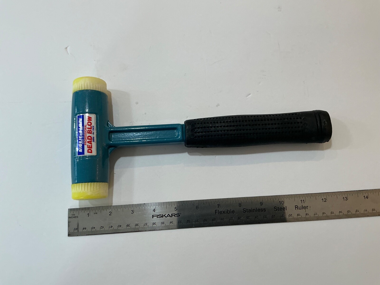 NOS Vaughan dead blow hammer 1 1/2″ face #DB150 made in England