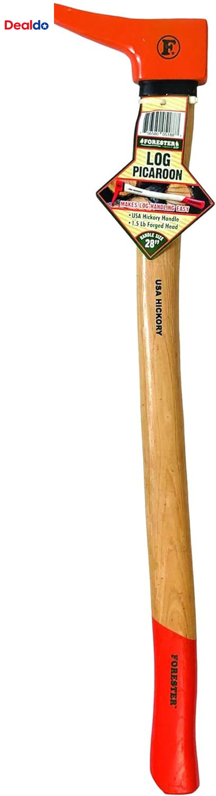Pickaroon Logging Tool 28In | USA Hickory Handle | Hookaroon Logging Tool | Log