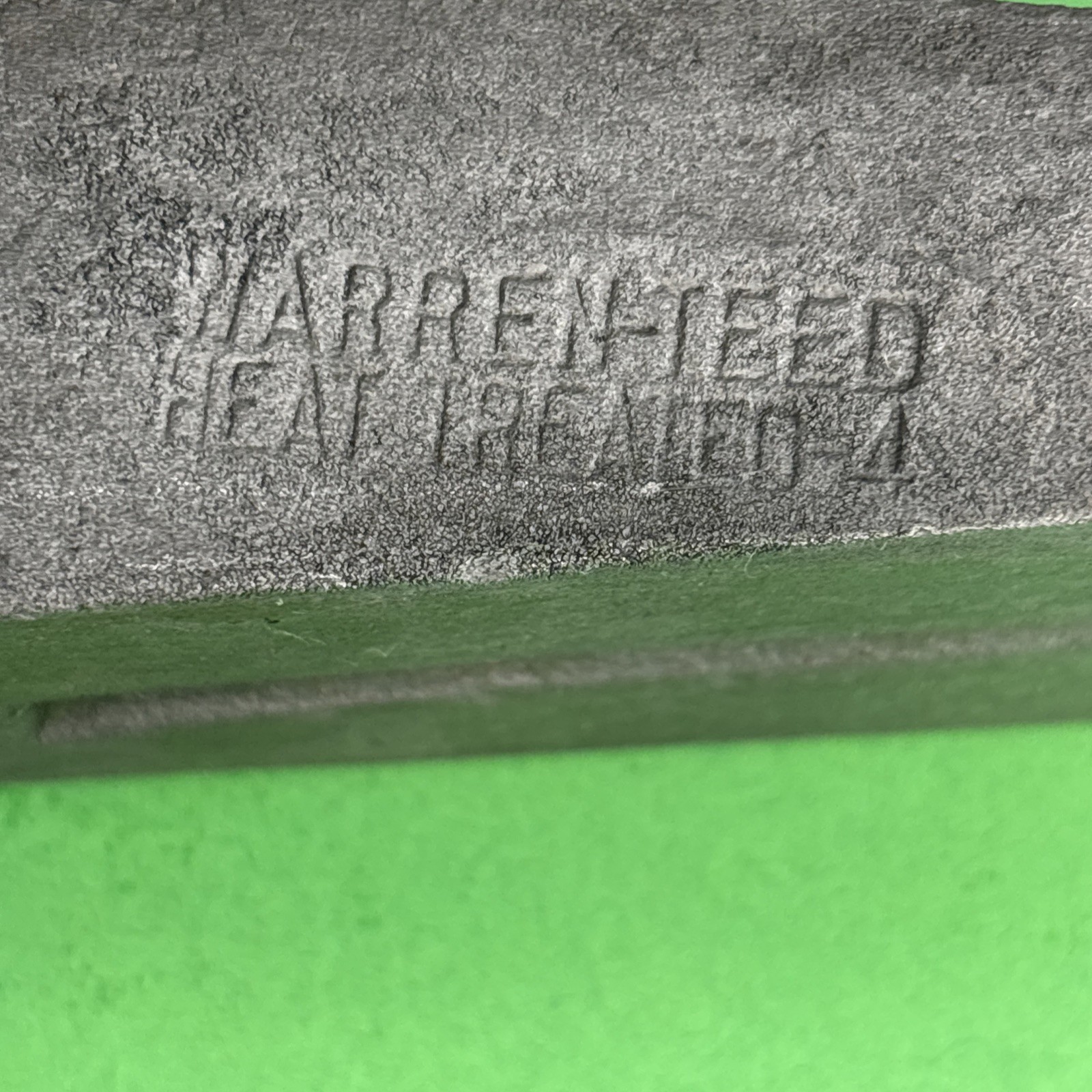 Vtg Warren-Teed 4 lb. Log Splitting Wedge Cordwood Firewood Tree Felling Camping