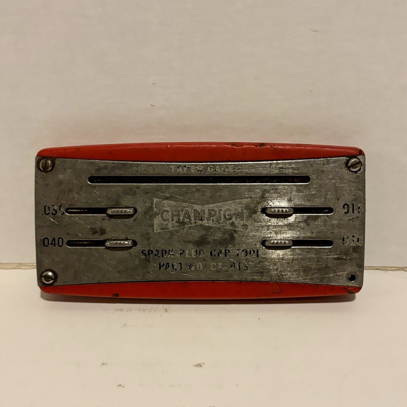 Vintage Champion Spark Plug Gap Tool with other Accessories Part No. CT-413 USA