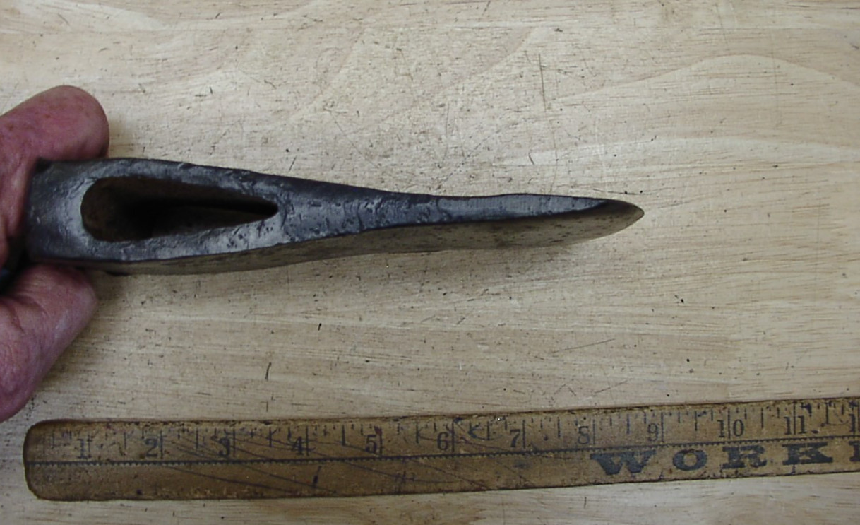 Old Used Tools,Vintage Unbranded 7-3/16″ Axe Head,3lbs.15.7oz,”,4-5/16″ Edge,VGC