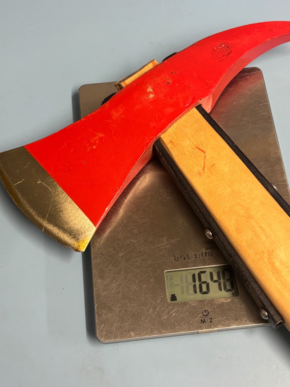 Vintage NOS Sater Banko Sweden Firefighter Axe – 66 cm Handle – Swedish Fire Axe