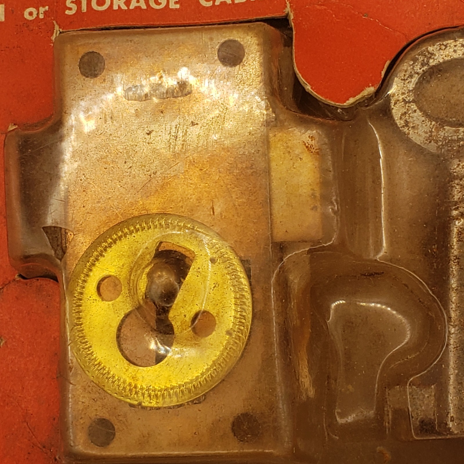 Vintage Corbin Cabinet Lock Set Made In USA