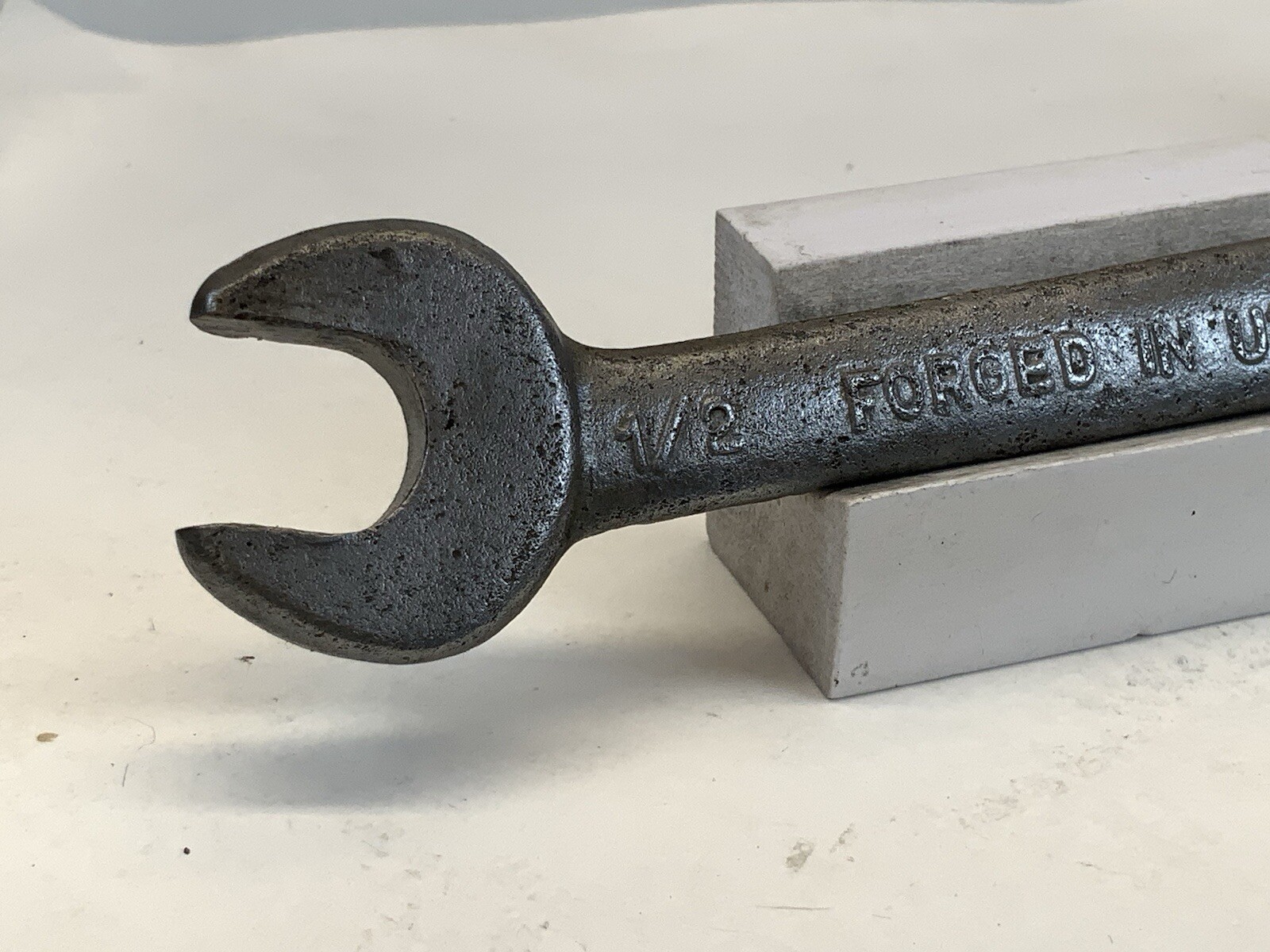 TRUECRAFT 1/2in. X 9/16in. Open End Wrench, USA Made