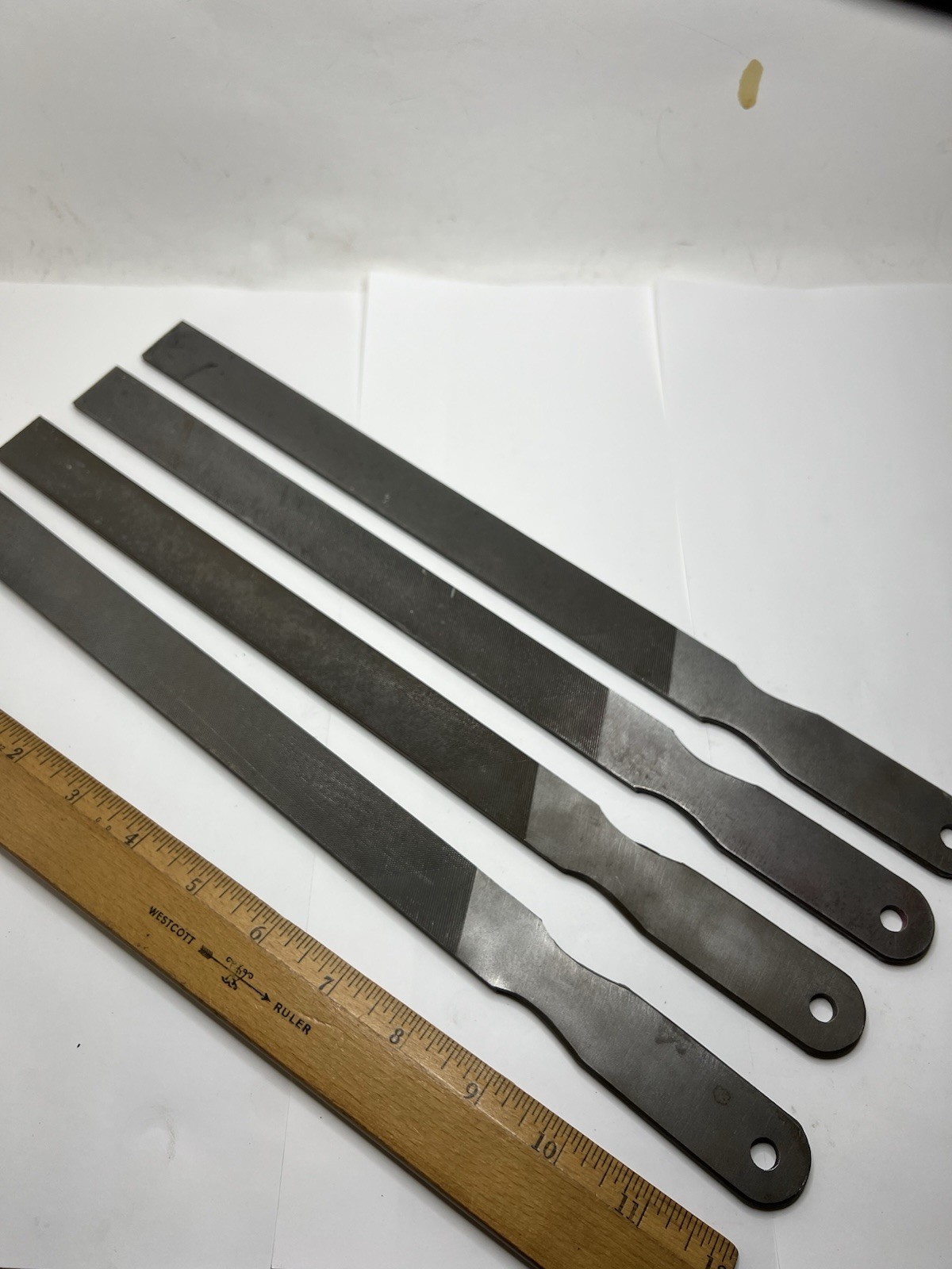 Vintage Lot of (4) Bell System Simmonds Flat File Files Set 47 X 121 Made in USA