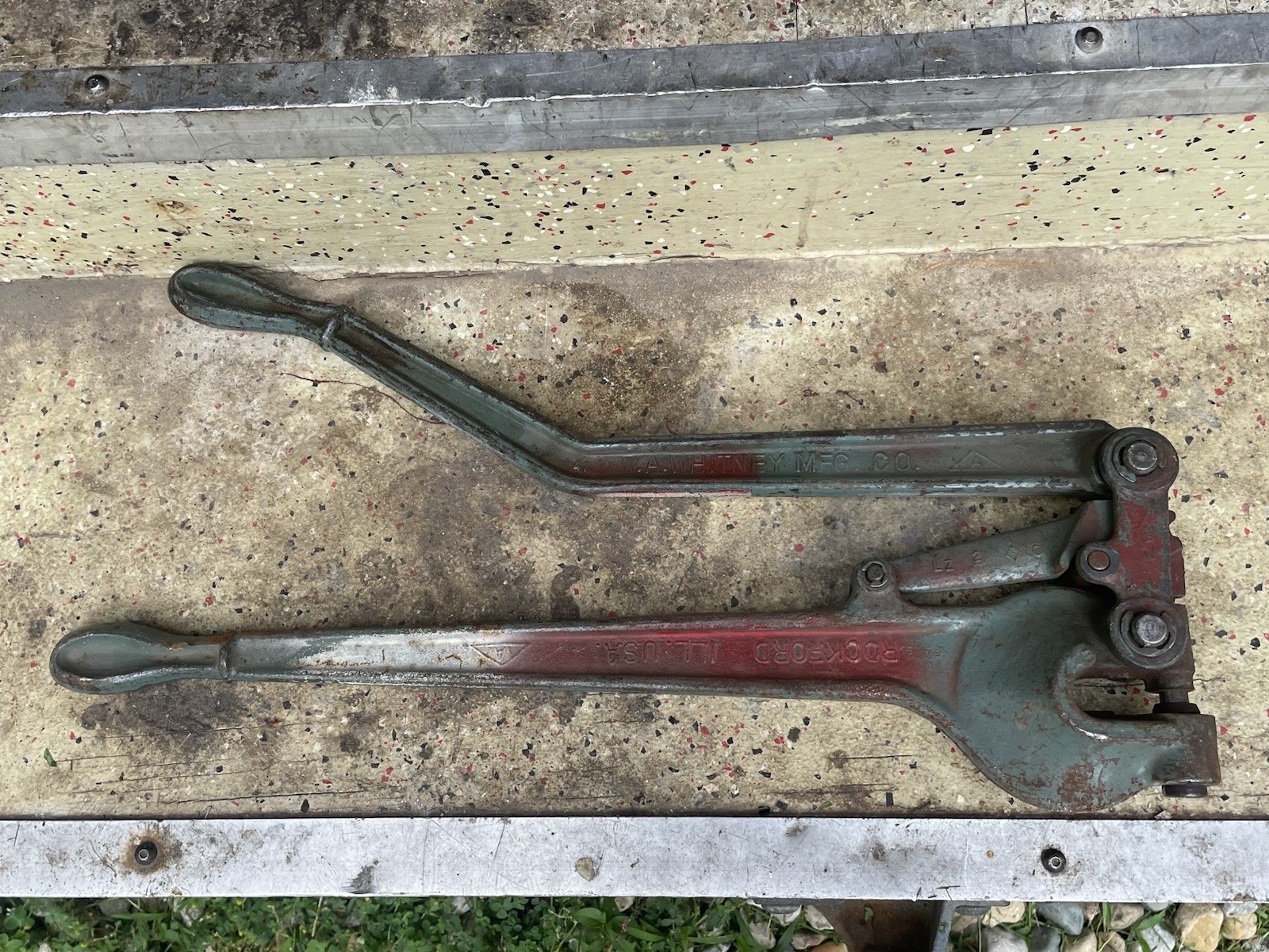 Vintage Whitney Metal Tool Company No. 2 Metal Punch