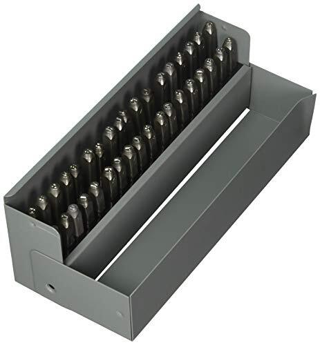 CH Hanson 21625 1/8″ 36 Pc Heavy Duty Letter & Number Stamp Set