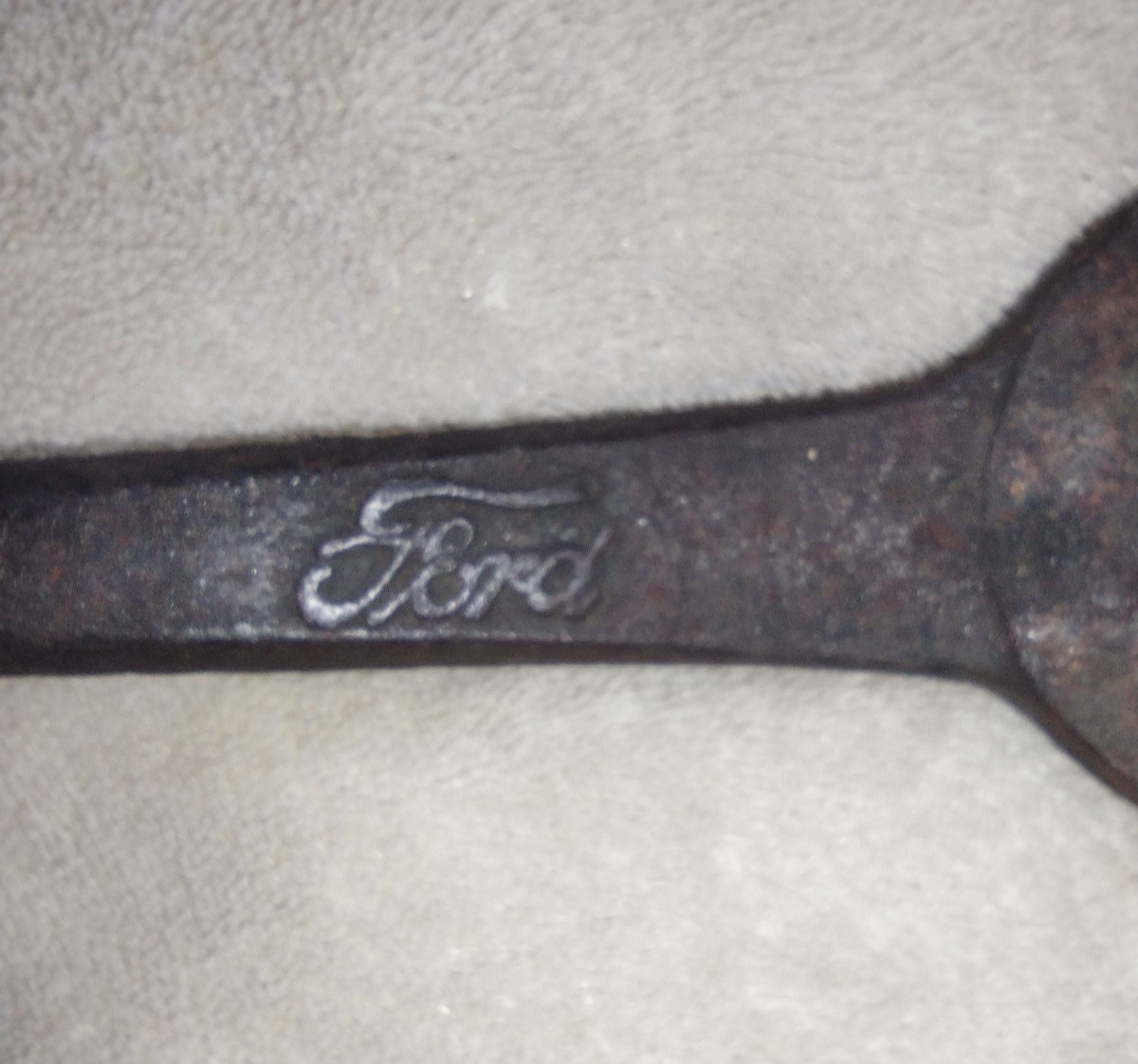 ANT Ford Model-T Open & Socket End Wrench T-5893 USA, Moore Drop Forging Co