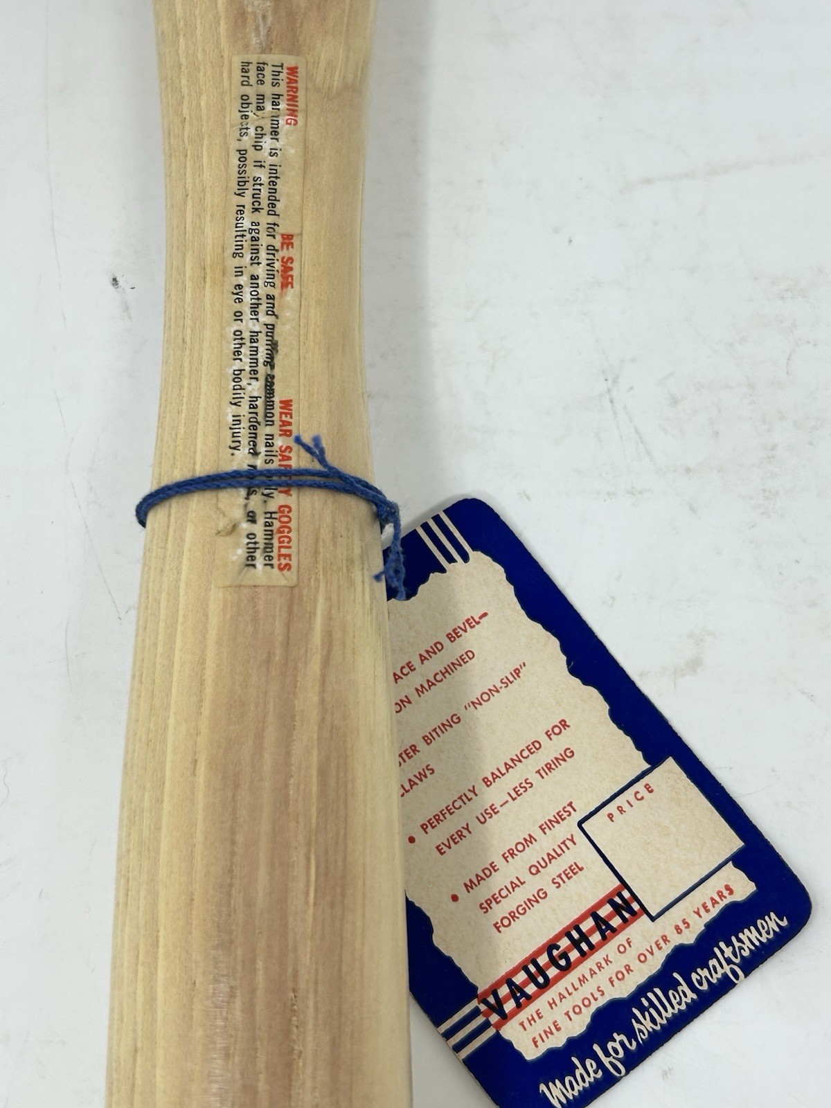 Vintage-NOS Vaughan 606M 28oz Pittsburgh Steel Framing Hammer Milled Face 🇺🇸