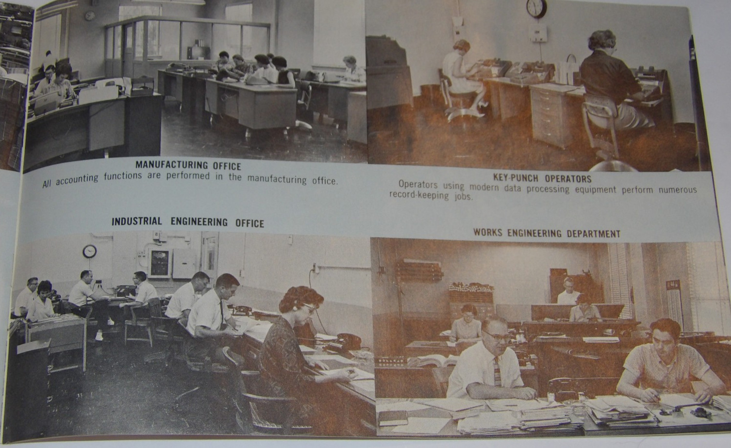 VTG 1950s UNION CARBIDE/EVEREADY BATTERY FACTORY BROCHURE W/PICS! CHARLOTTE, NC
