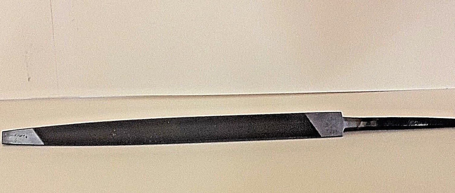 Nicholson 13775 5″ Machete Taper File Triangle for 6 Teeth Handsaws USA NEW!