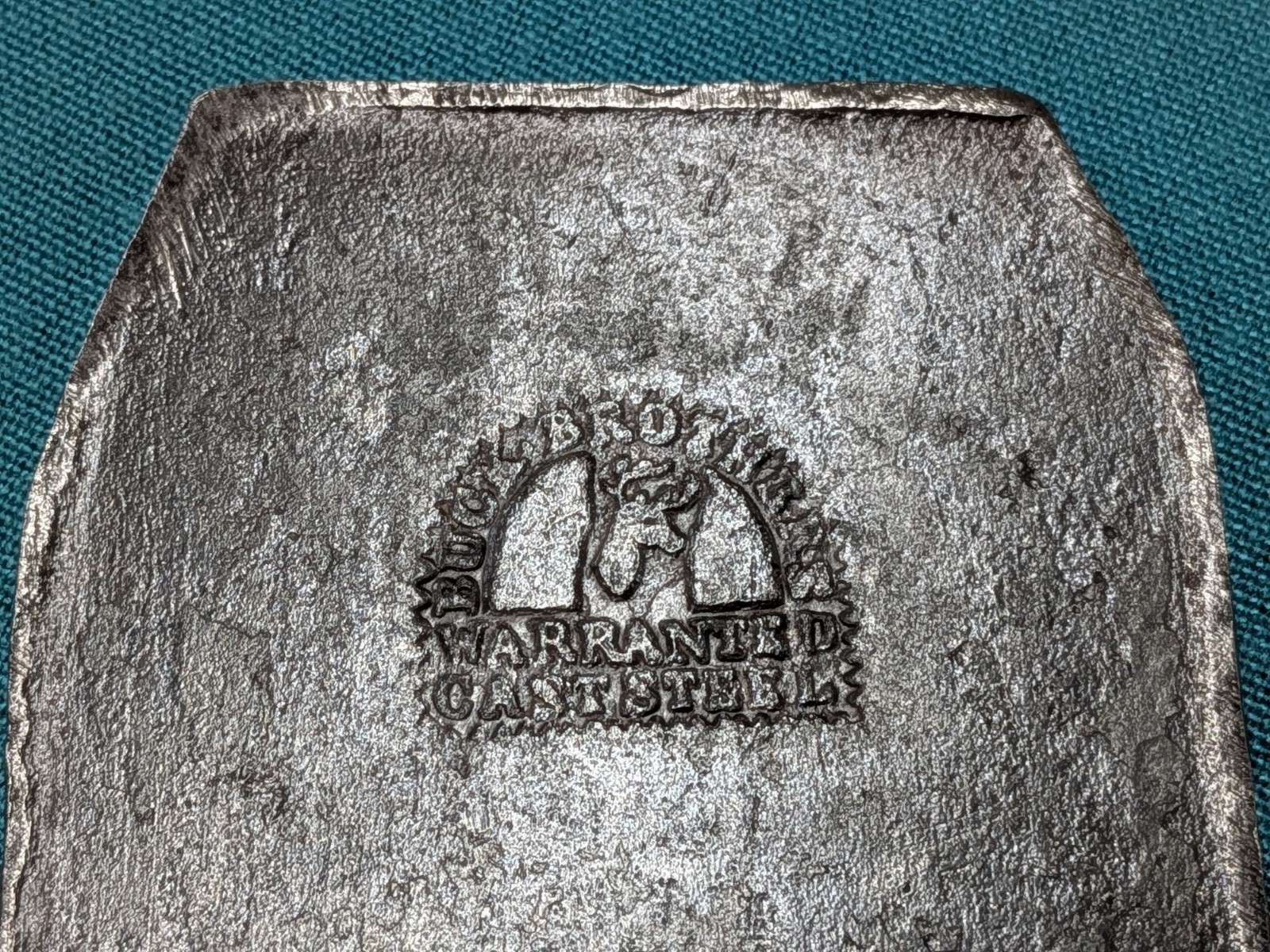 Vintage Buck Brothers 2-1/2″ x 8″ Bench Plane Iron Blade Early Buck Logo
