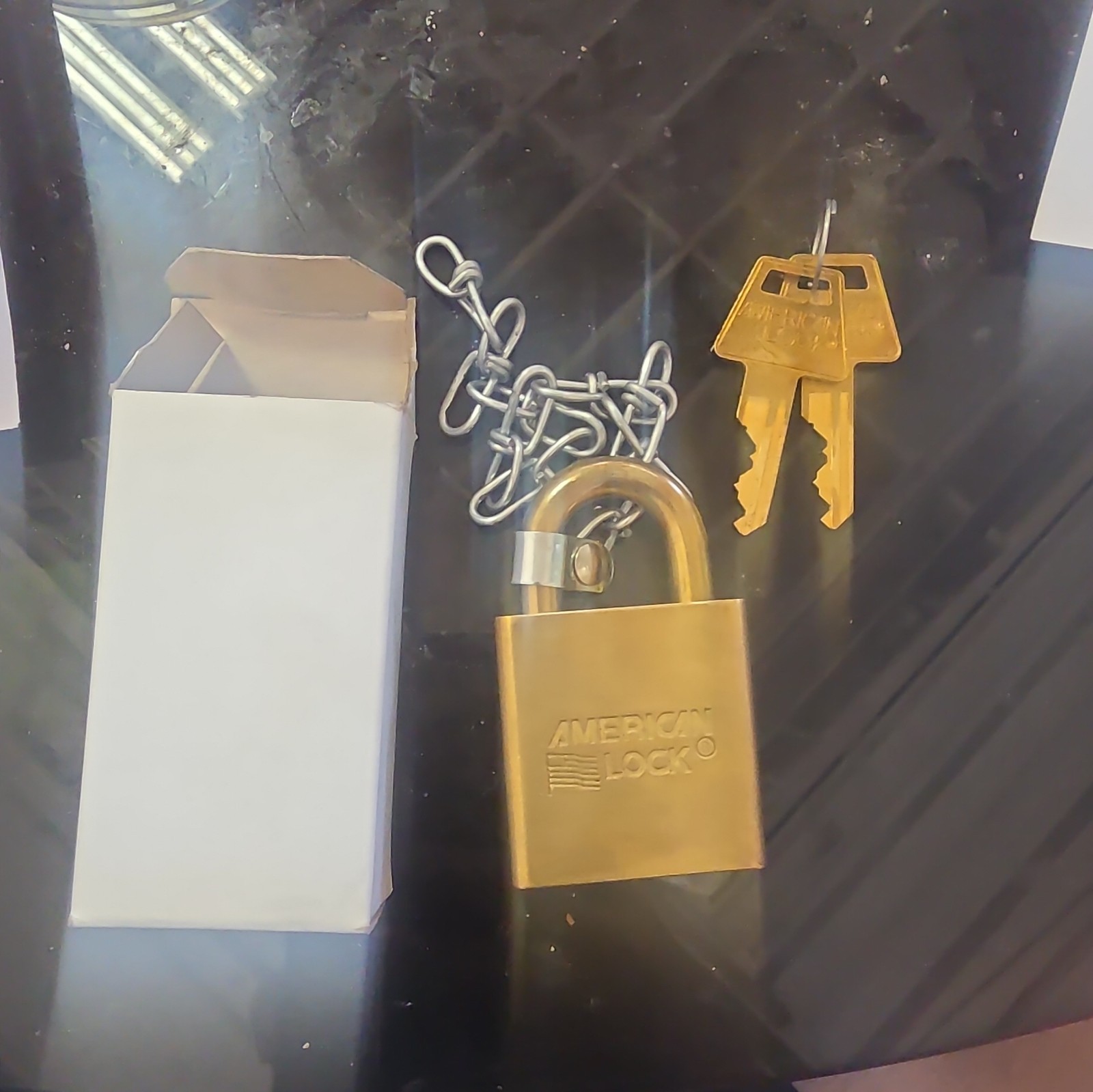 American Lock UNL x 7 Padlock with Key