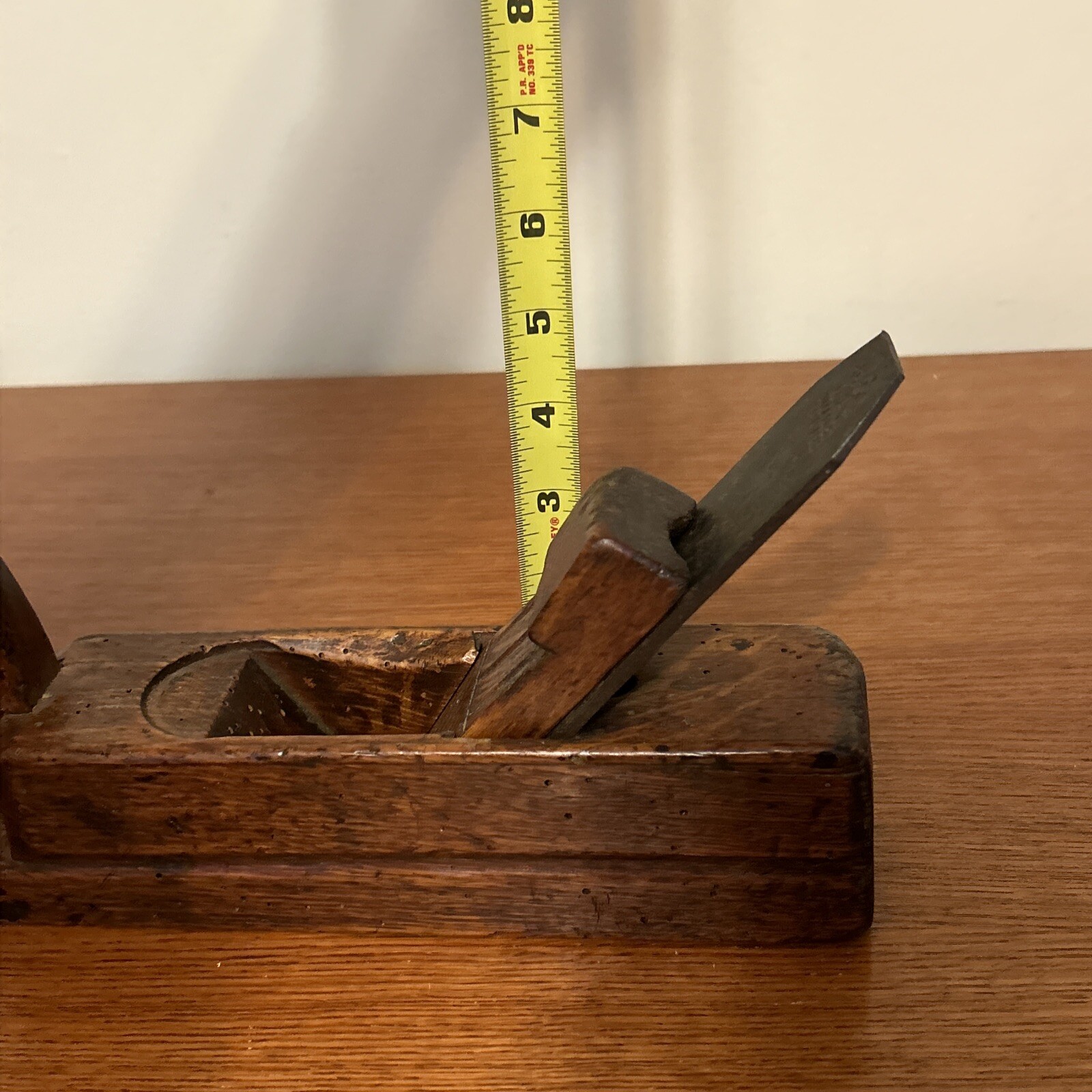 Wood Plane Burys And Company 9 1/2” X 2 1/4” Vintage