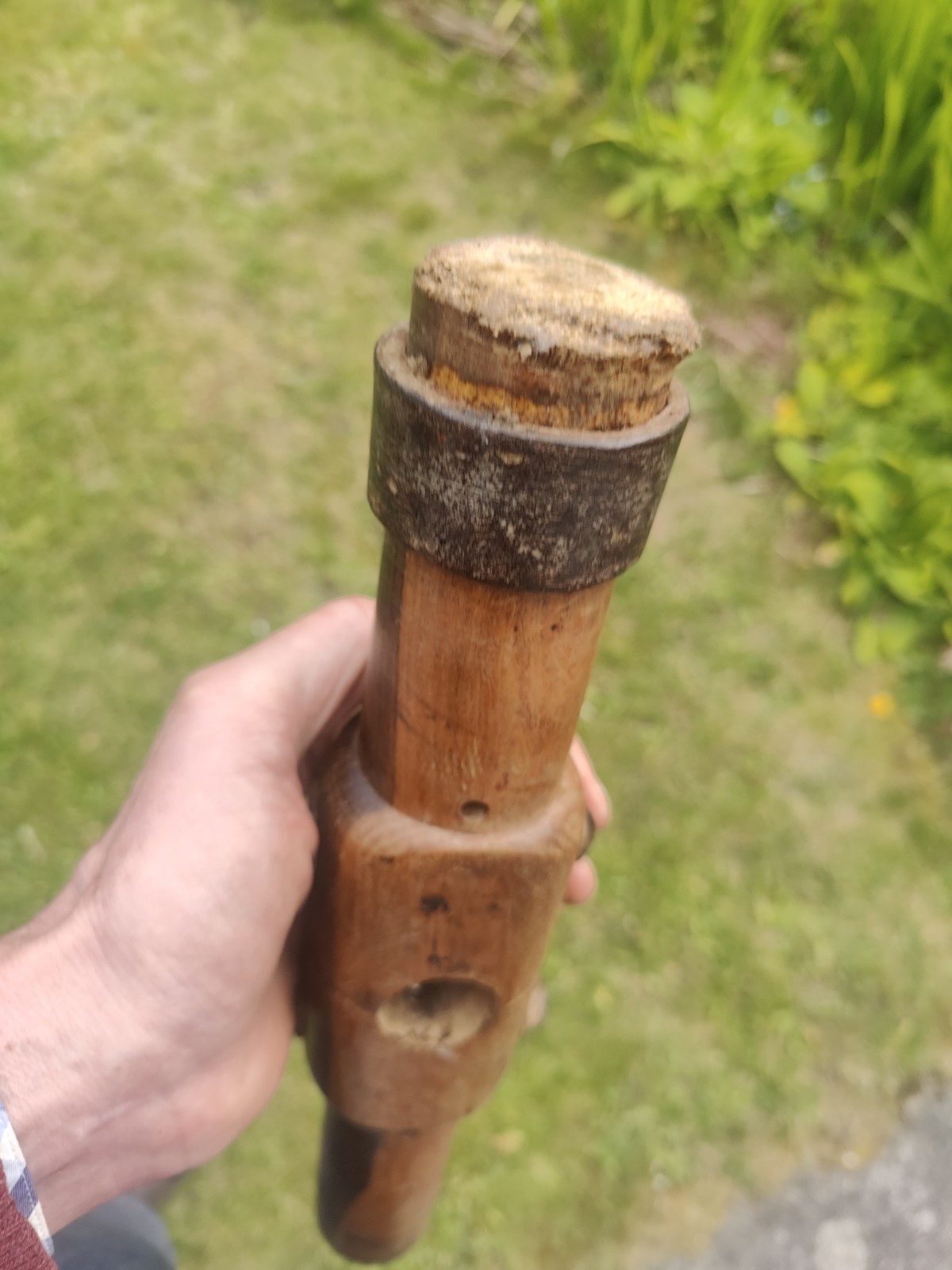 Caulking Hammer Mallet Head, Lignum Shipwright Boat Builders Missing Ring 1.2kg