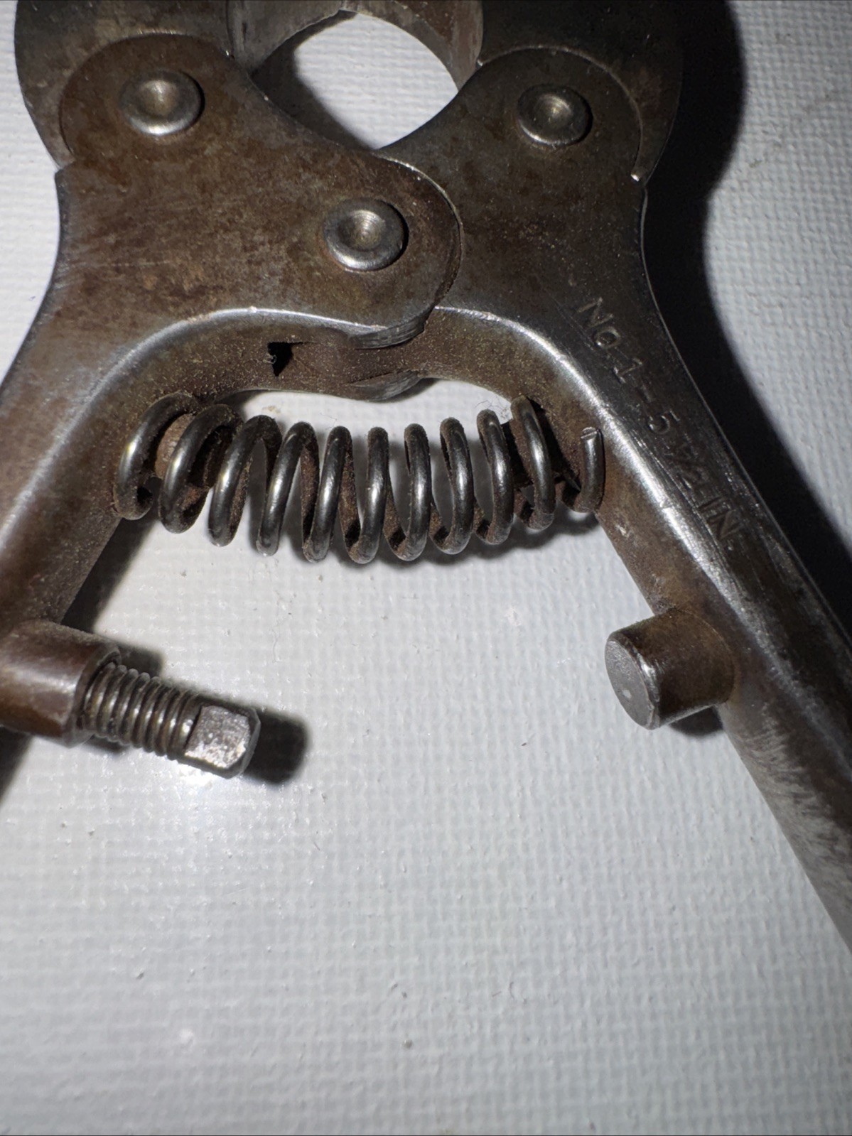 Vintage L.S. STARRETT No.1 5-1/2 END CUTTERS NIPPERS JAWS USA Guitar Frets