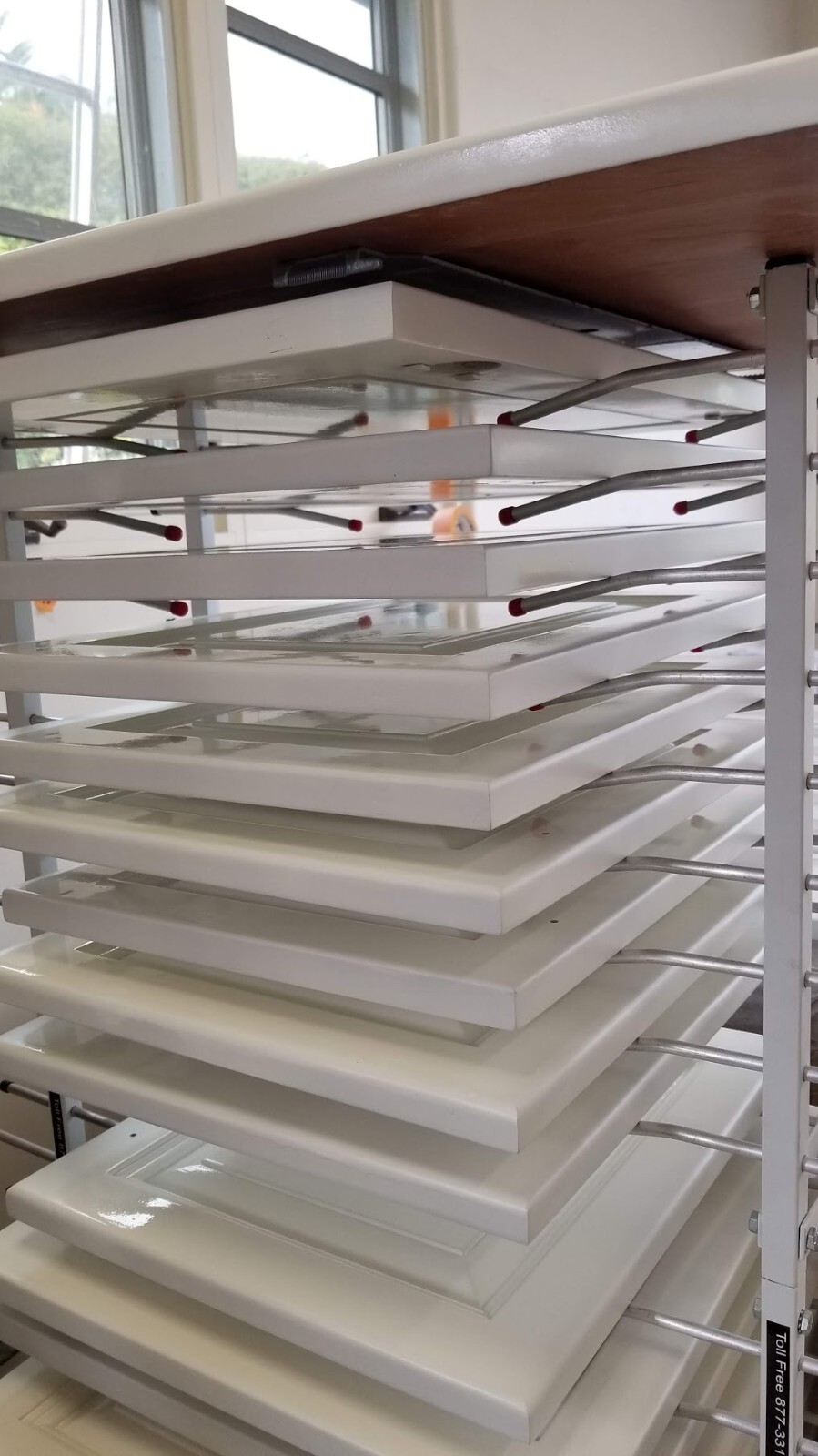 Small Kitchen Cabinet Door Painting System Combo