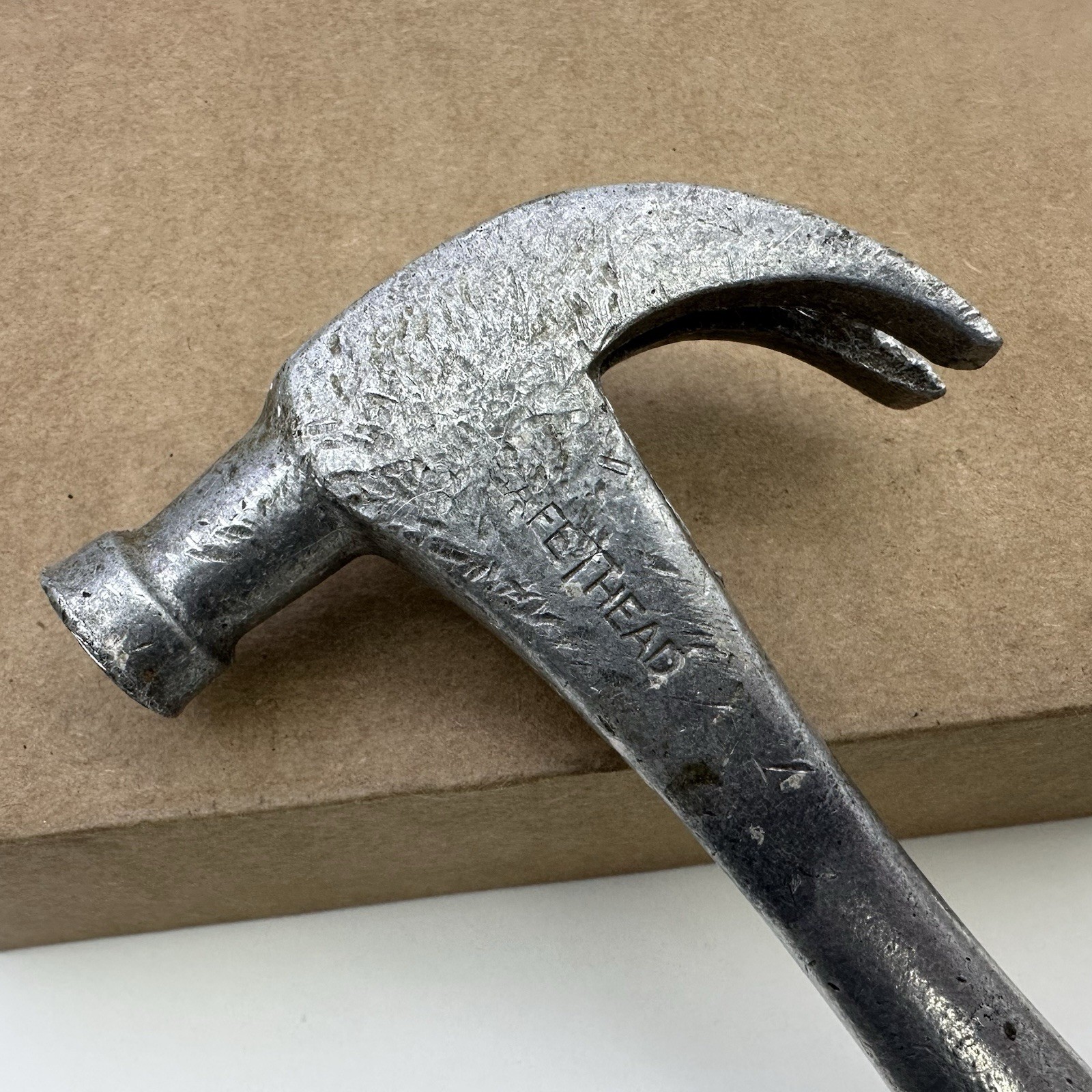 Vintage Jayson Eng Co. Aluminum Hammer Safe T Head SafeThead Rare Hand Tool
