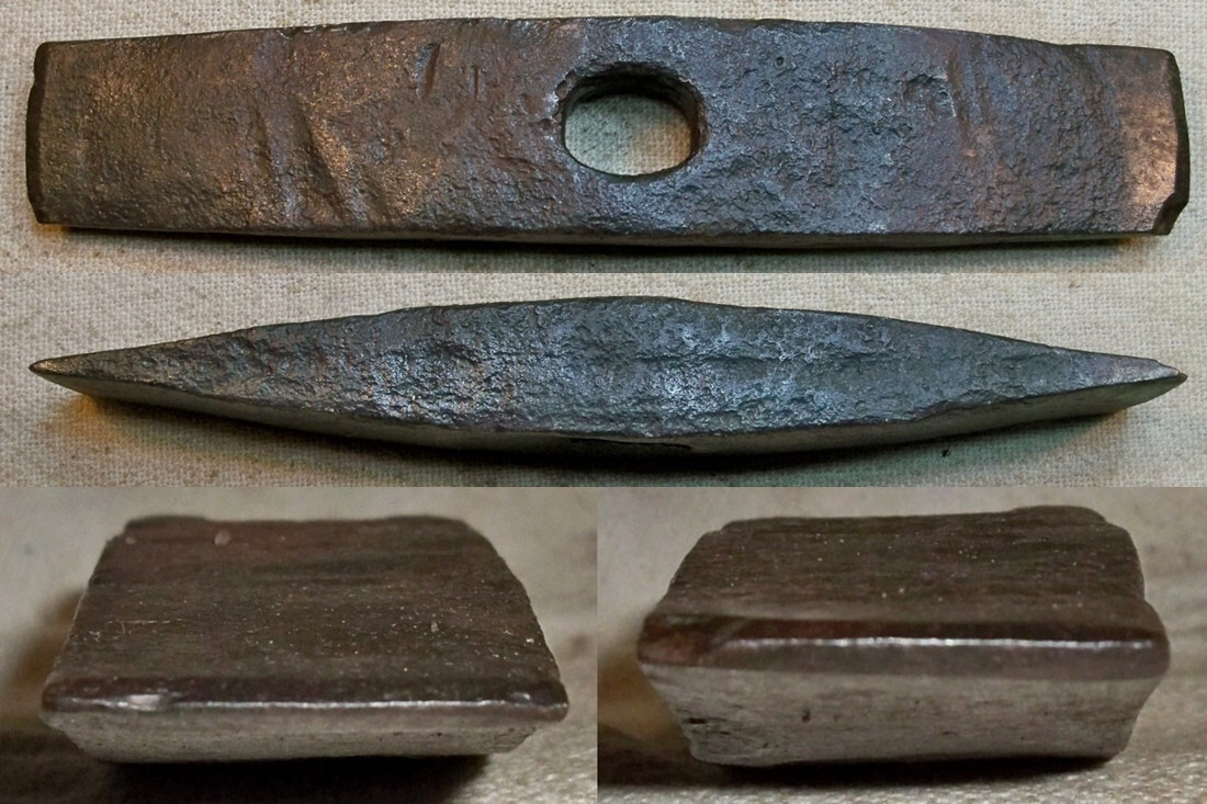 Early Hand Forged Millwrights Mill Pick Head Collectible Old Trade Tool READ