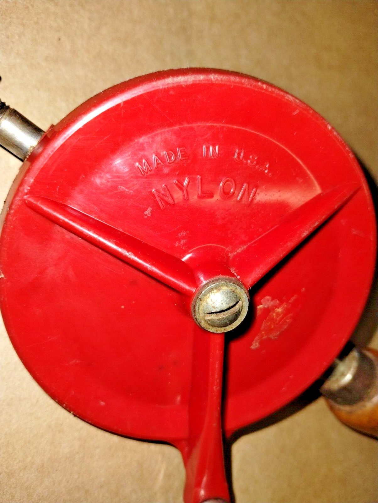 Vintage Companion Egg Beater Hand Drill Nylon Gears Made in USA Sears Roebuck