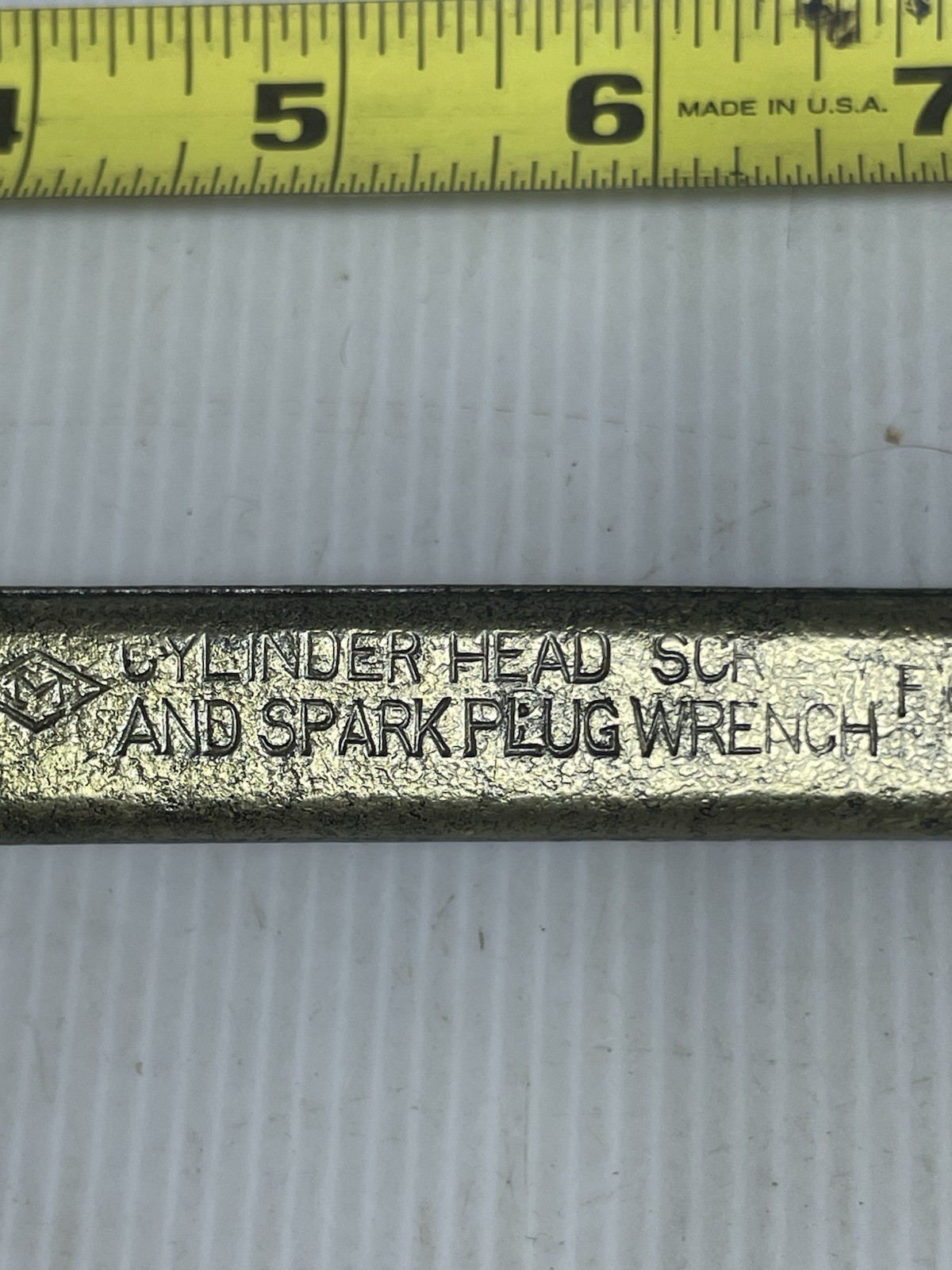 Vintage 1935 Ford After Market cylinder Head Spark Plug Wrench 635