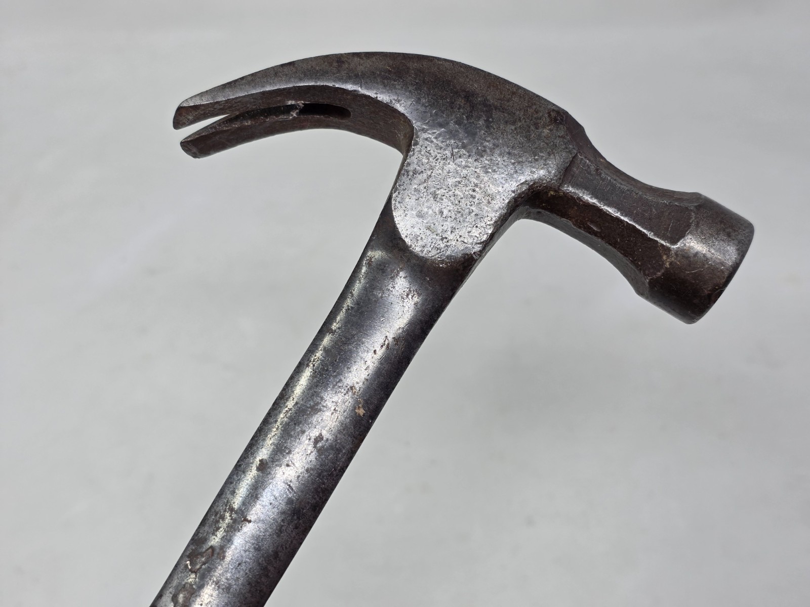 Vintage RARE CRAFTSMAN REG. T.M. M Claw Hammer Stacked Leather Handle