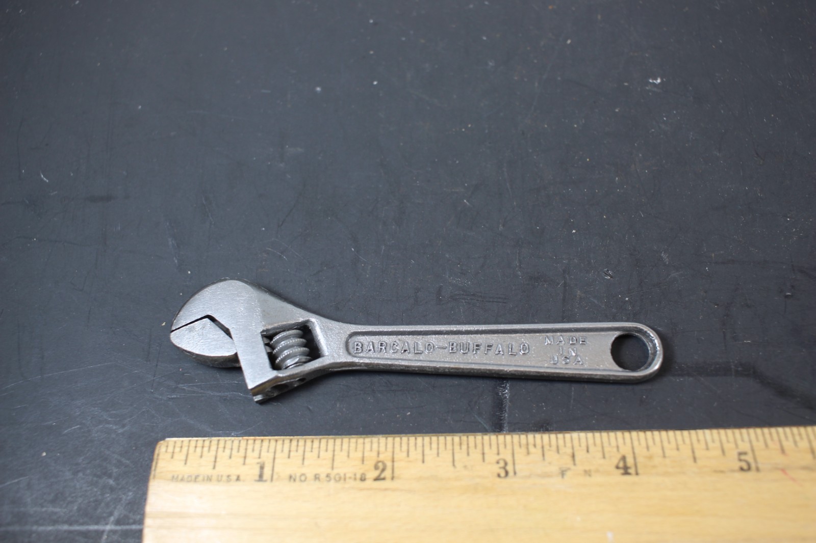 Vintage Barcalo-Buffalo 4 in. Adjustable Wrench