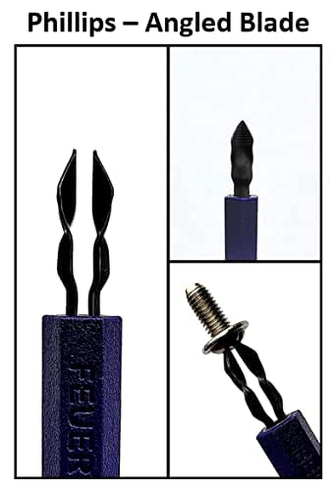 LLC Holding Screwdriver, Screw Starter (5 Pack – Slotted/Phillips)